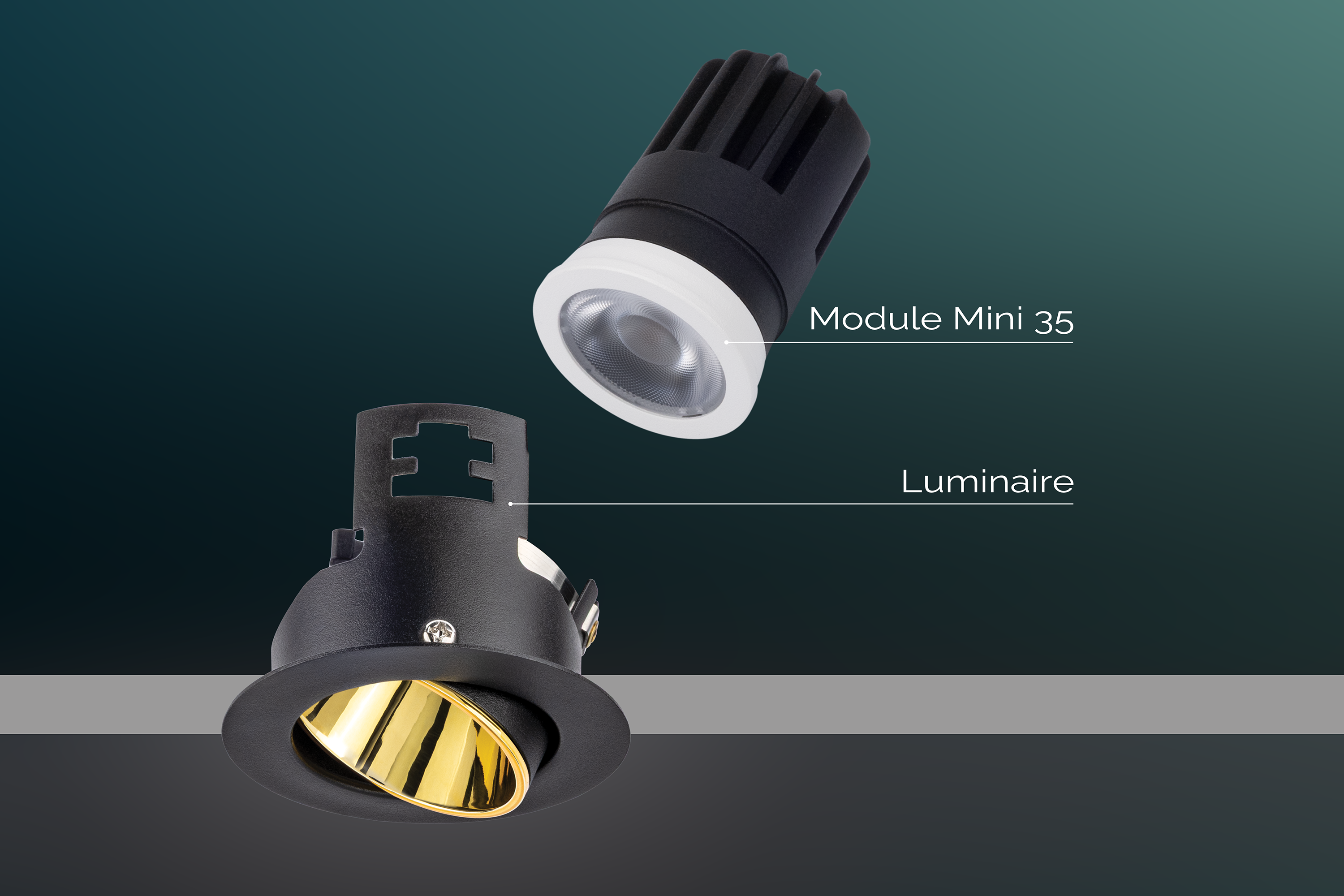 Nova Luminaire & Mini 35 Module - Mobile